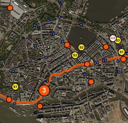 Mapping Public Transit Networks Teaser